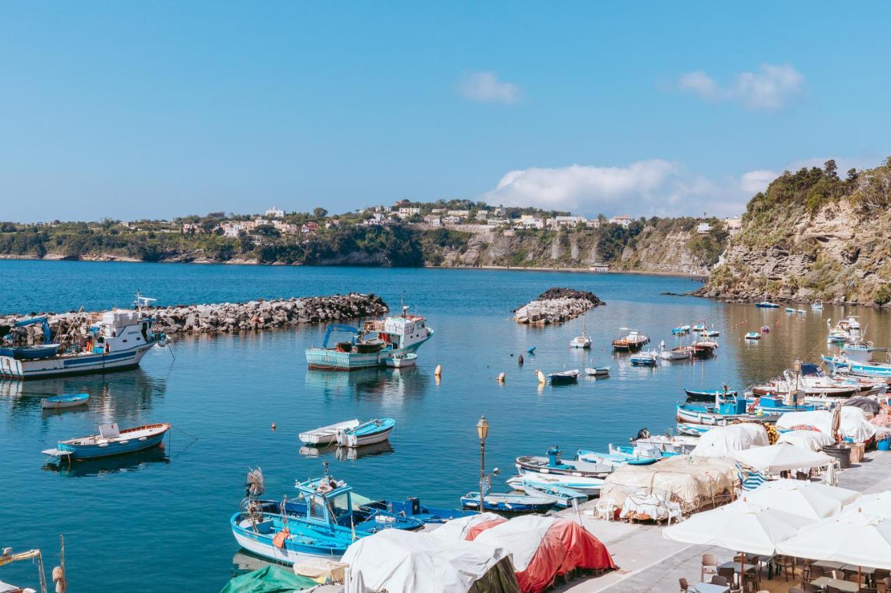 De Lamartine A Marina Di Corricella Procida Exterior photo